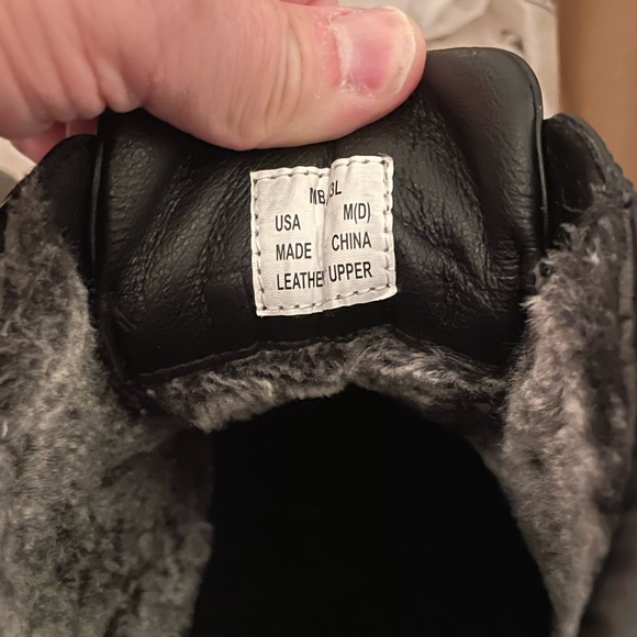 Men's Black Leather Shoes - Picture 6 of 8